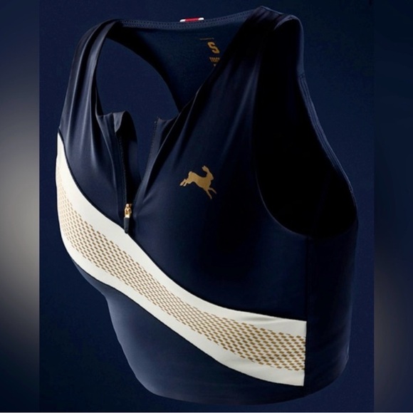 Tracksmith Strata Zip Bra - Picture 2 of 8